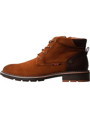 Bottine cuir montante xti