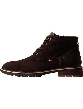 Bottine cuir montante xti
