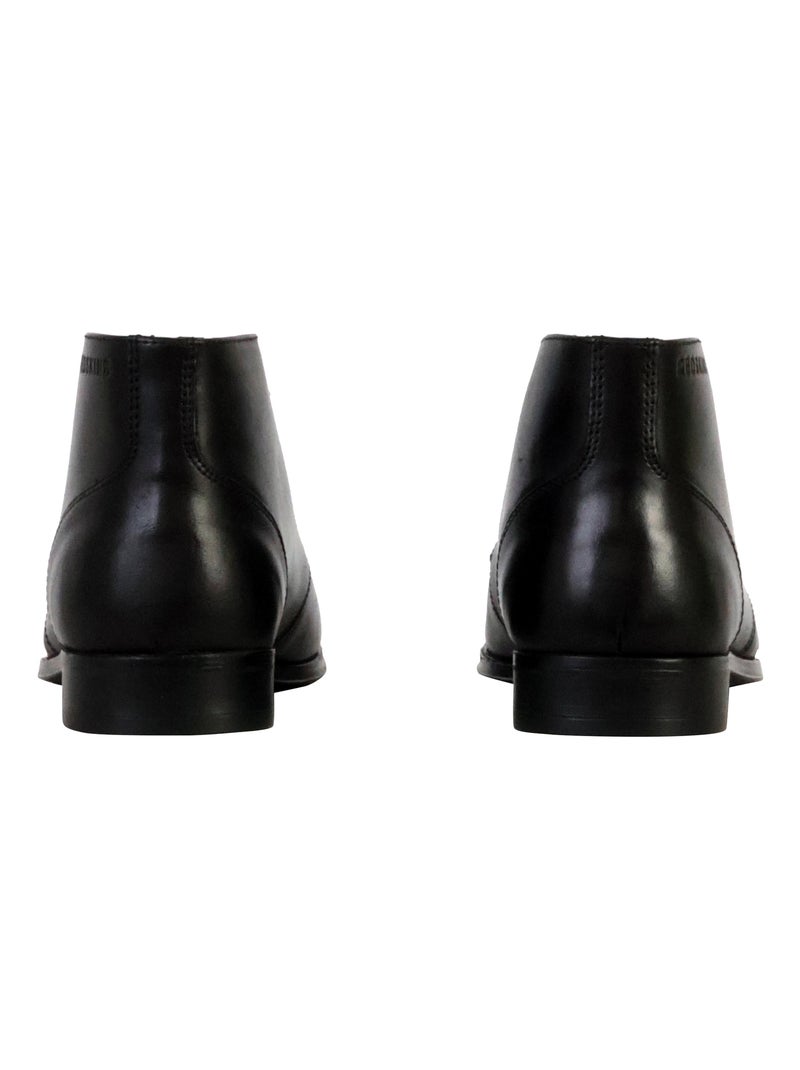 Bottine Cuir Redskins Absent Noir - Kiabi