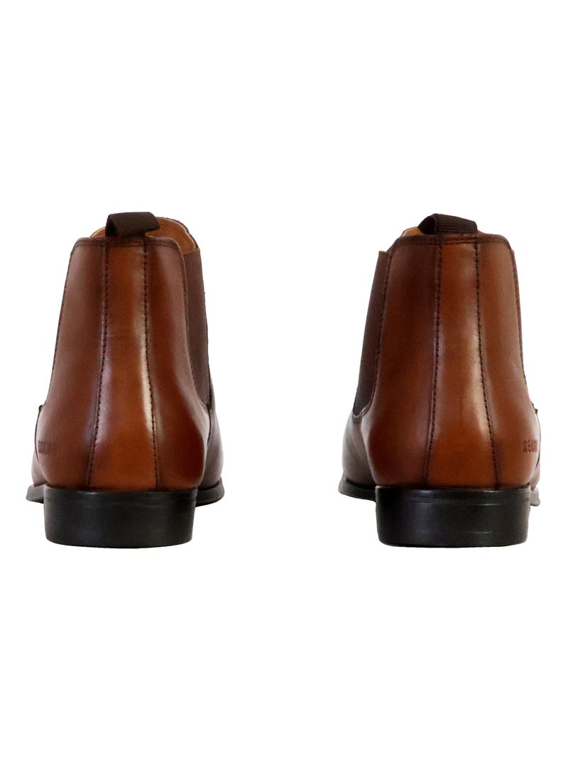 Bottine Cuir Redskins Another Marron - Kiabi