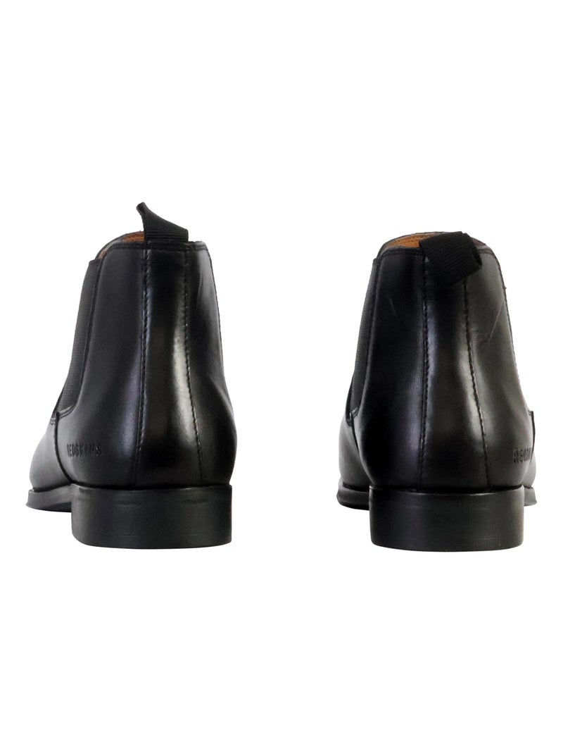 Bottine cuir redskins another Noir - Kiabi