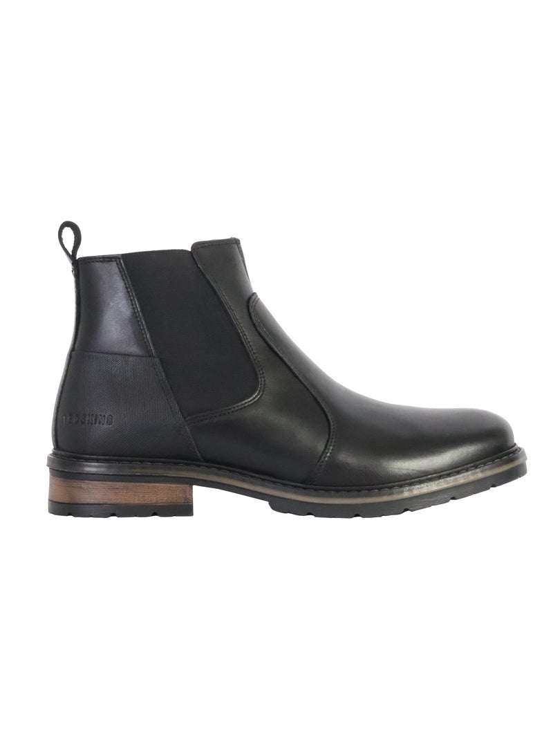 Bottine Cuir Redskins Elster Noir - Kiabi