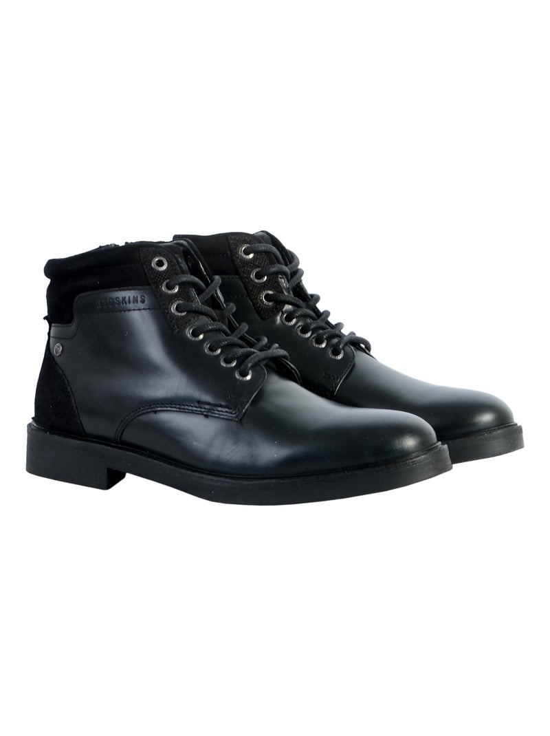 Bottine Cuir Redskins Jabor Noir - Kiabi
