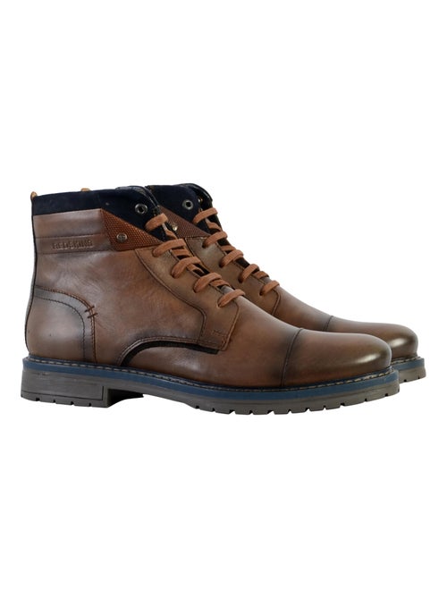 Bottine Cuir Redskins Notif - Kiabi