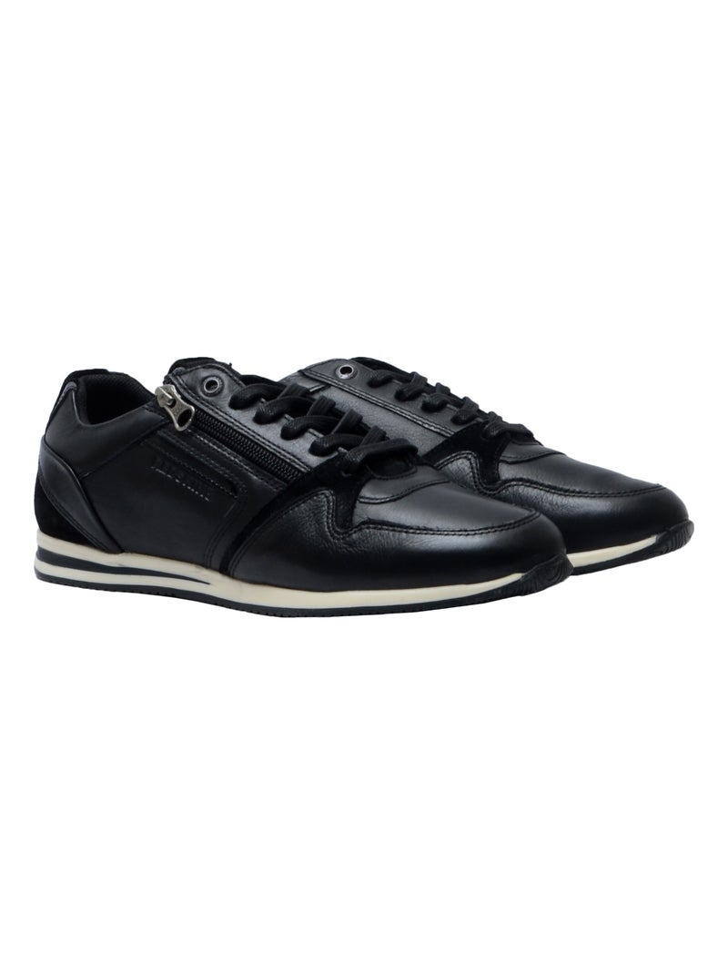 Bottine Cuir Redskins Tavori Bleu - Kiabi