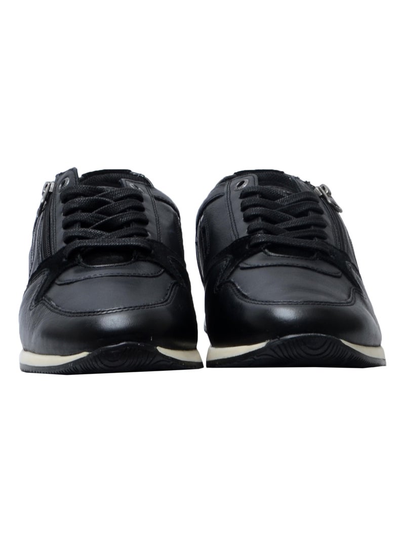 Bottine Cuir Redskins Tavori Bleu - Kiabi