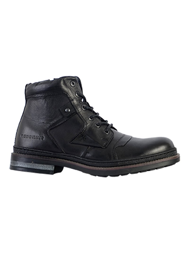 Bottine Cuir Redskins Triomphe Noir - Kiabi