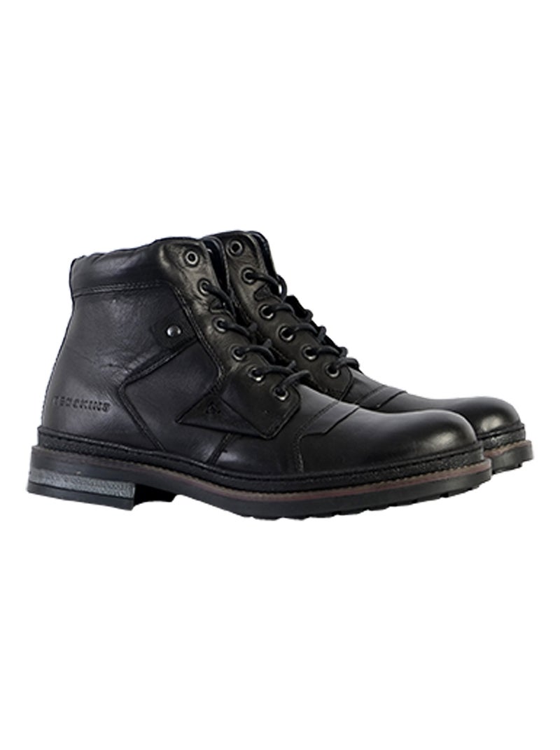 Bottine Cuir Redskins Triomphe Noir - Kiabi