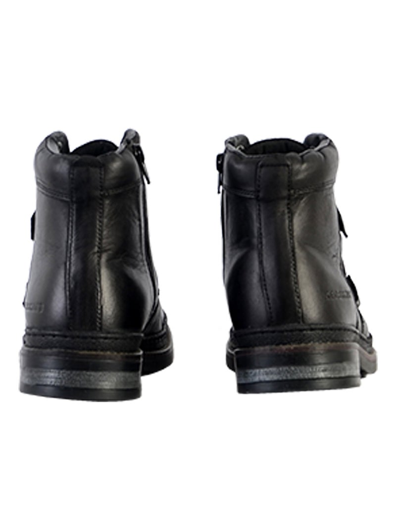 Bottine Cuir Redskins Triomphe Noir - Kiabi