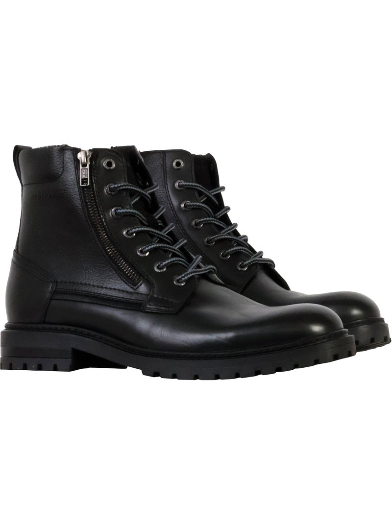 Bottine Cuir Redskins Utopy Noir - Kiabi