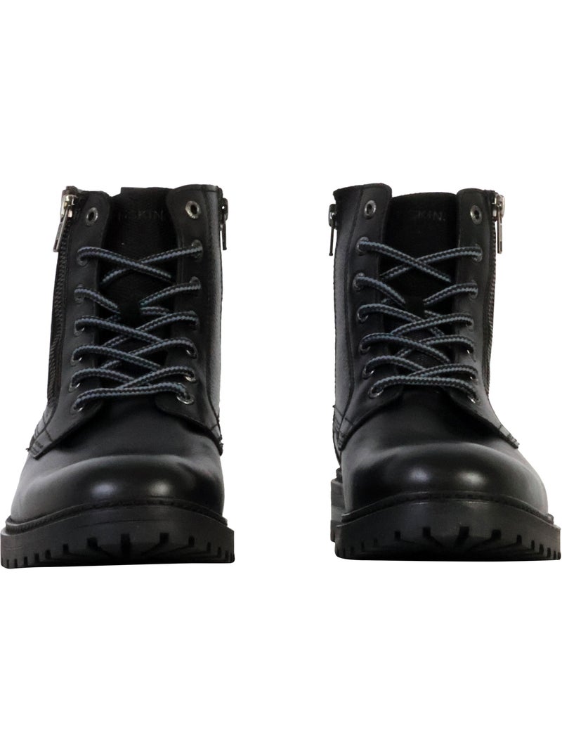 Bottine Cuir Redskins Utopy Noir - Kiabi