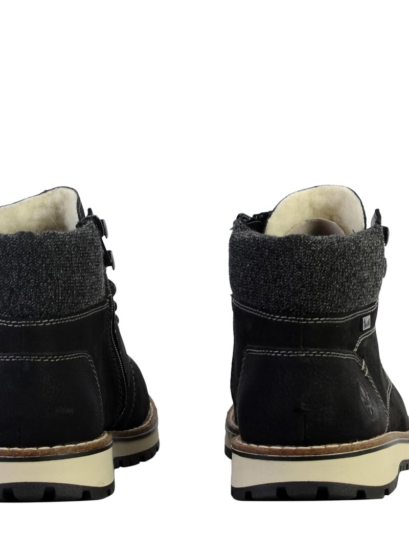 Bottine Cuir Rieker Bendigo Noir - Kiabi