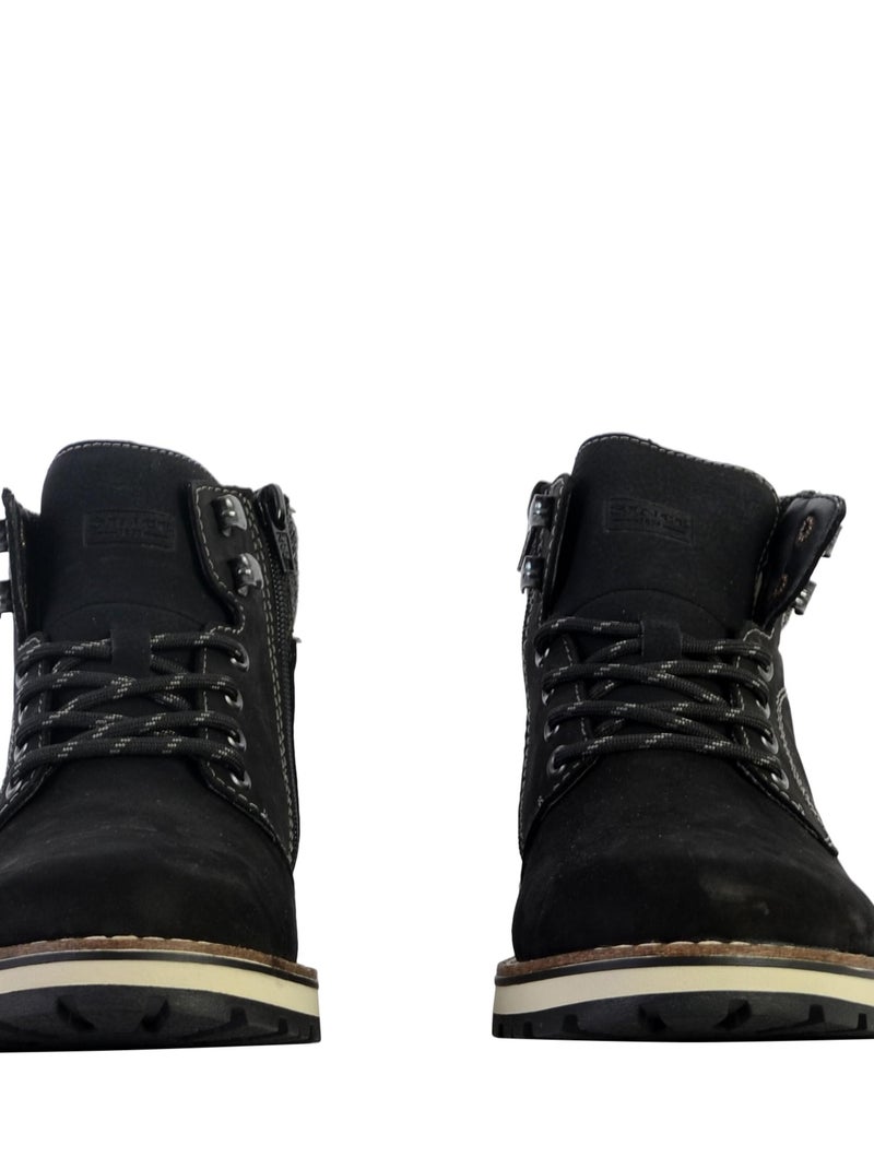 Bottine Cuir Rieker Bendigo Noir - Kiabi