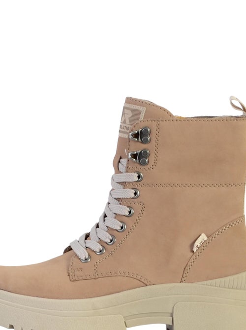 Bottine Cuir Rieker Columbo - Kiabi
