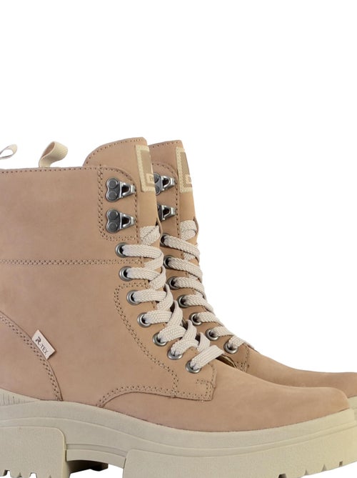 Bottine Cuir Rieker Columbo - Kiabi