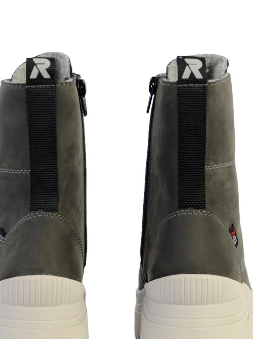 Bottine Cuir Rieker Columbo - Kiabi