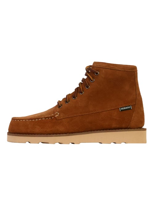 Bottine Cuir Sebago Tala Mid Suede - Kiabi