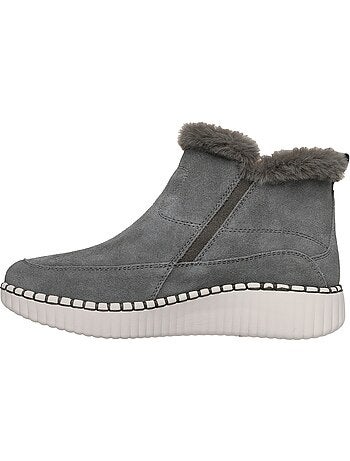 Bottine cuir skechers wilshire blvd-fresh zip