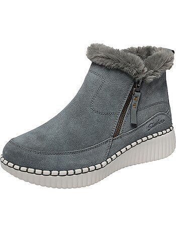 Bottine cuir skechers wilshire blvd-fresh zip