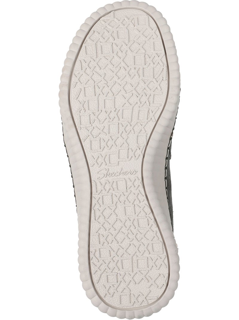 Bottine cuir skechers wilshire blvd-fresh zip Vert olive - Kiabi