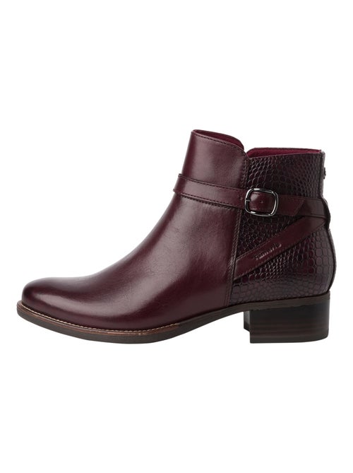 Bottine Cuir Tamaris - Kiabi
