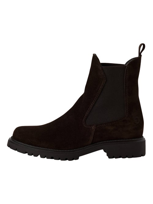 Bottine Cuir Tamaris Chelsea - Kiabi