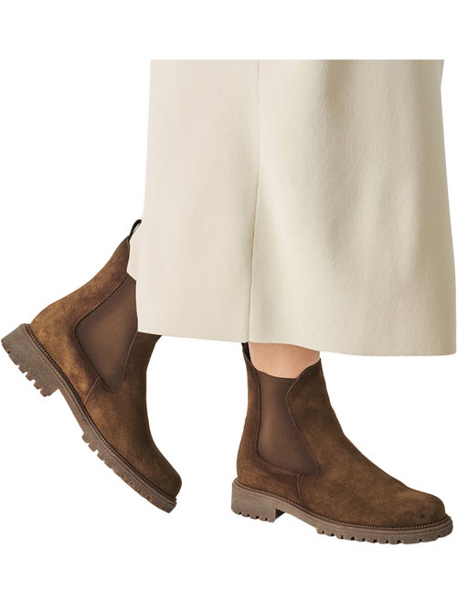 Bottine cuir tamaris chelsea - Kiabi Bottine cuir tamaris chelsea - Kiabi