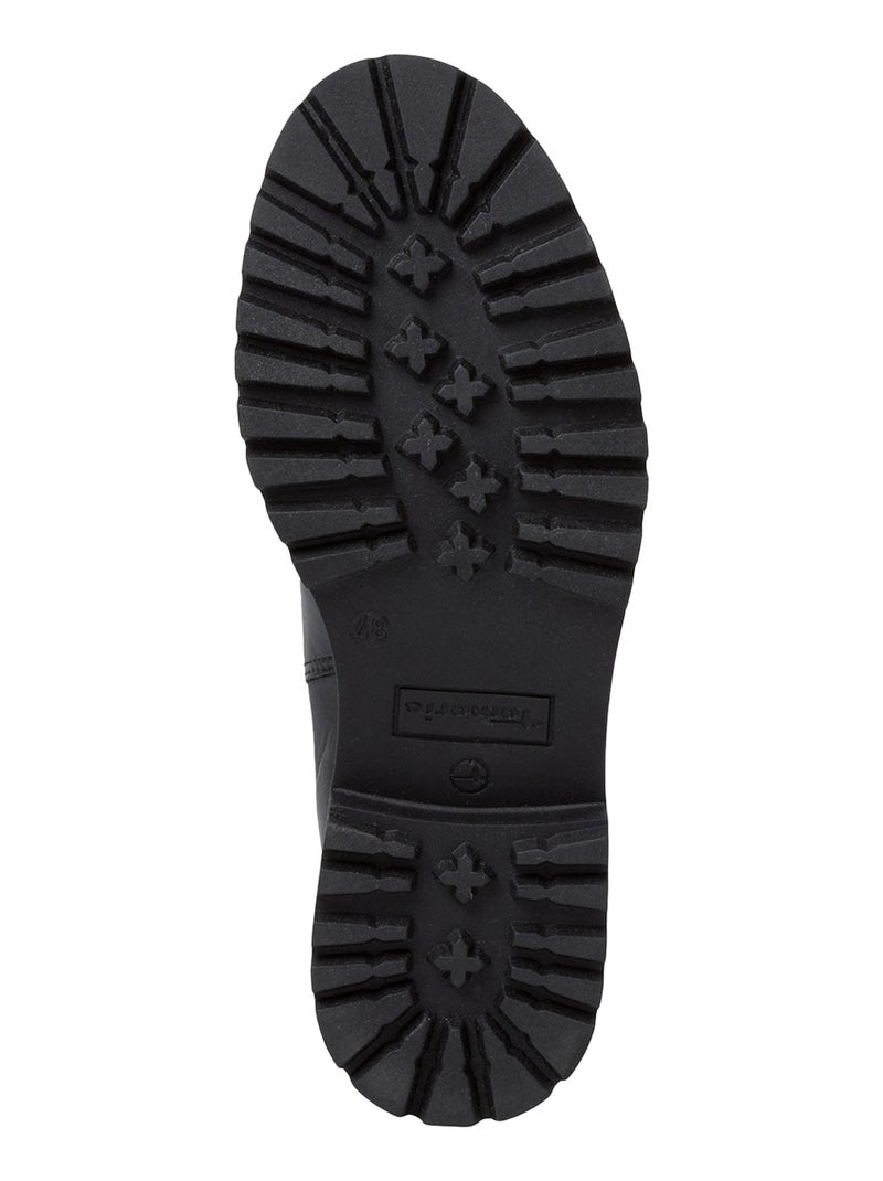 Bottine Cuir Tamaris Chelsea Noir - Kiabi