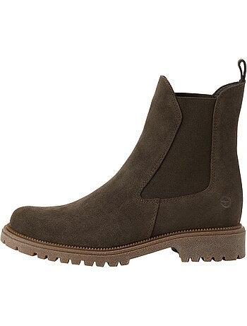 Bottine cuir tamaris chelsea