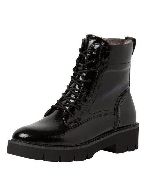 Bottine Cuir Tamaris Comfort - Kiabi Bottine Cuir Tamaris Comfort - Kiabi