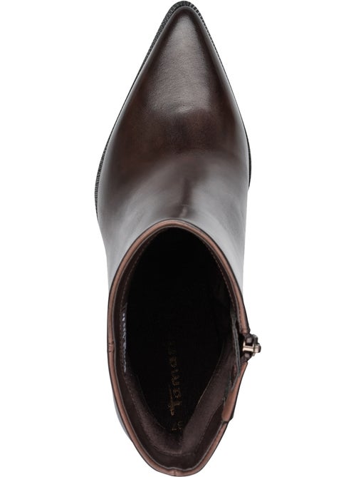 Bottine cuir tamaris - Kiabi Bottine cuir tamaris - Kiabi
