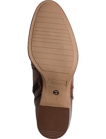 Bottine cuir tamaris