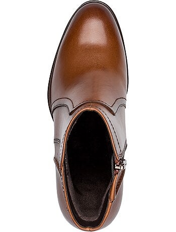 Bottine cuir tamaris