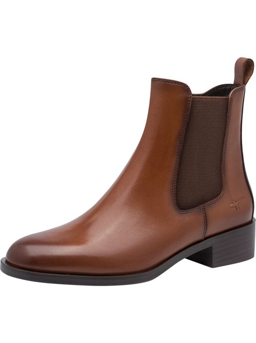 Bottine cuir tamaris - Kiabi