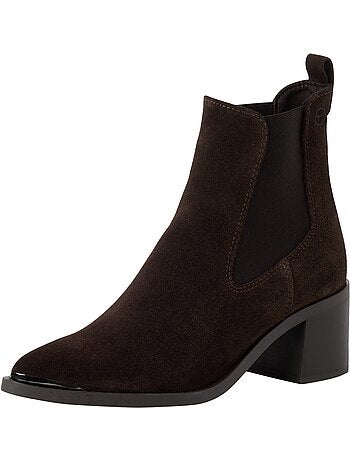 Bottine cuir tamaris