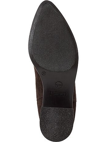 Bottine cuir tamaris