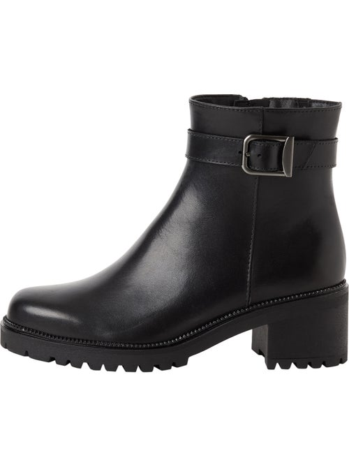 Bottine cuir tamaris - Kiabi Bottine cuir tamaris - Kiabi