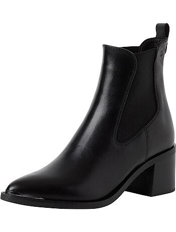 Bottine cuir tamaris