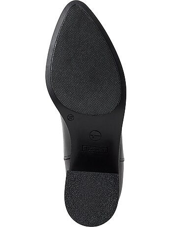 Bottine cuir tamaris