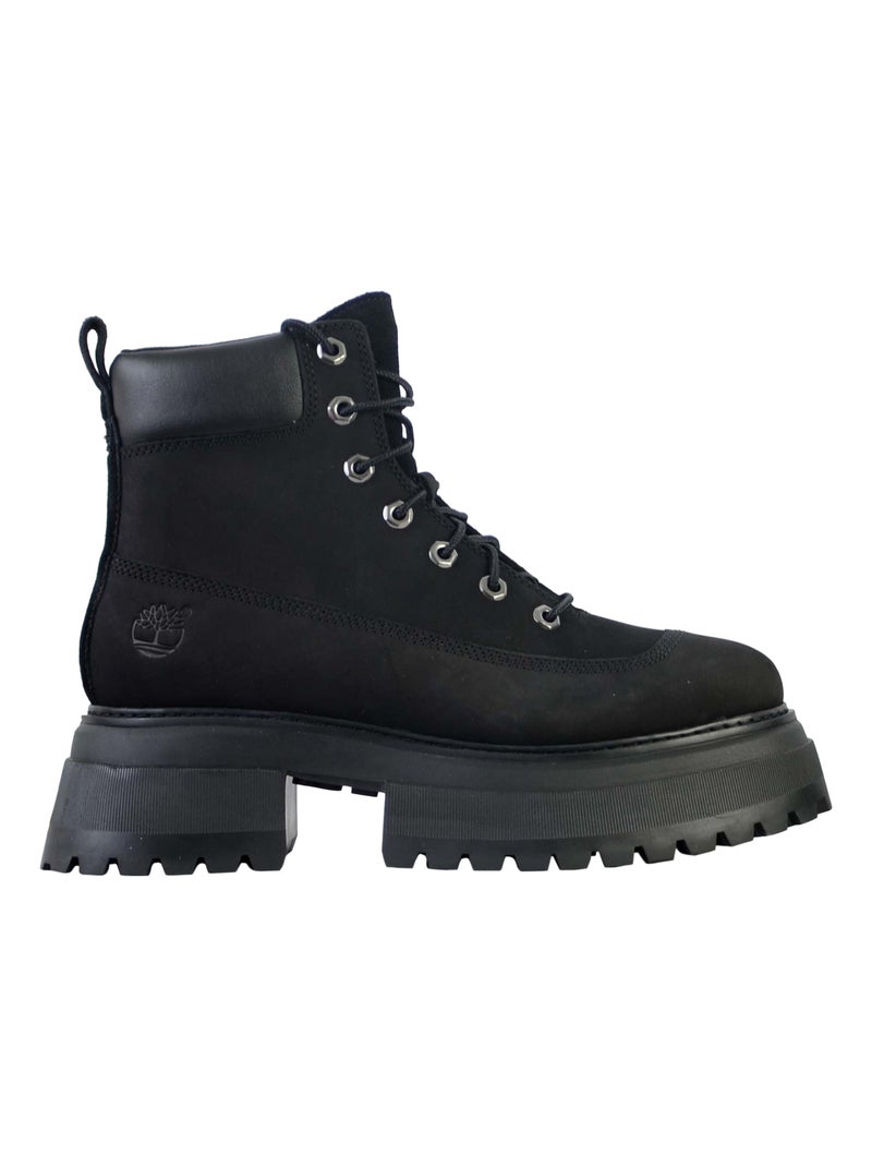 Bottine Cuir Timberland Sky 6 In Lace up Noir - Kiabi