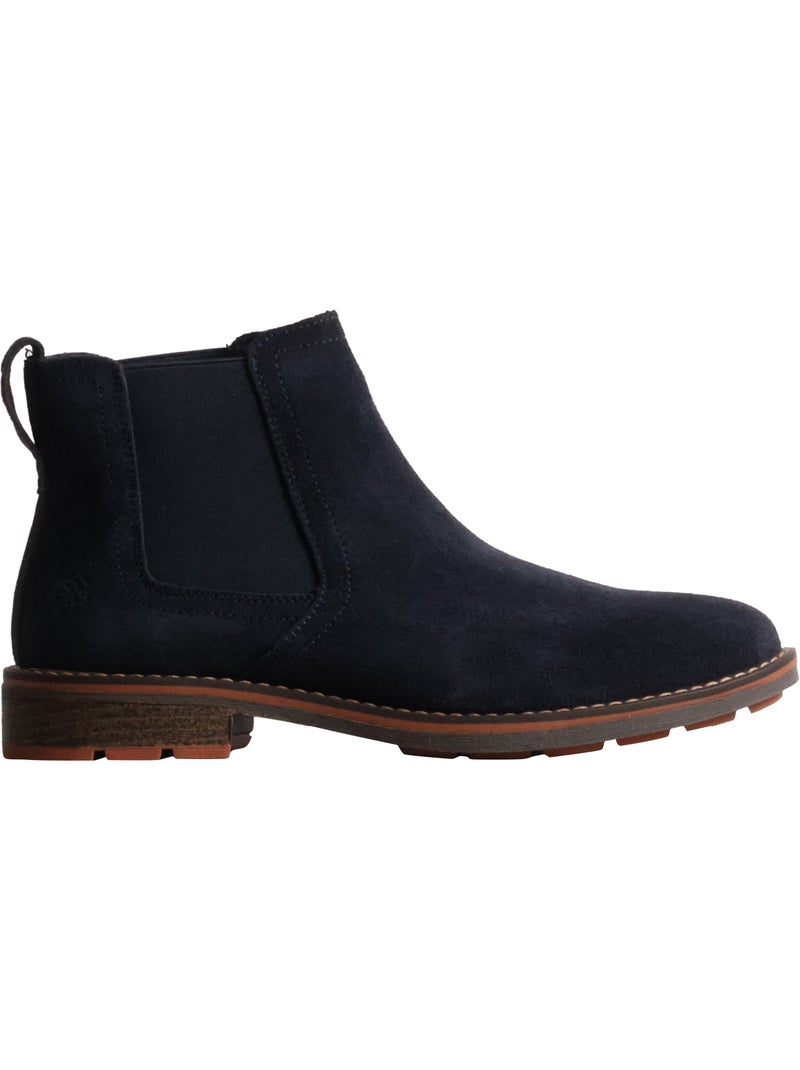 Bottine cuir xti Bleu - Kiabi