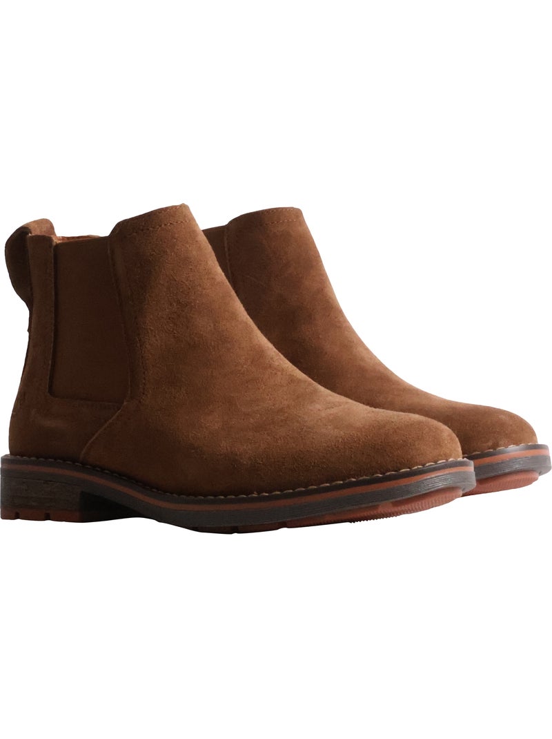 Bottine cuir xti Camel - Kiabi
