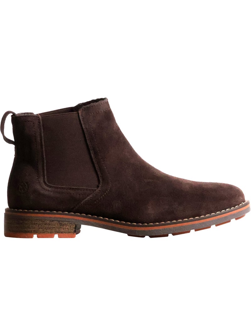 Bottine cuir xti Marron - Kiabi