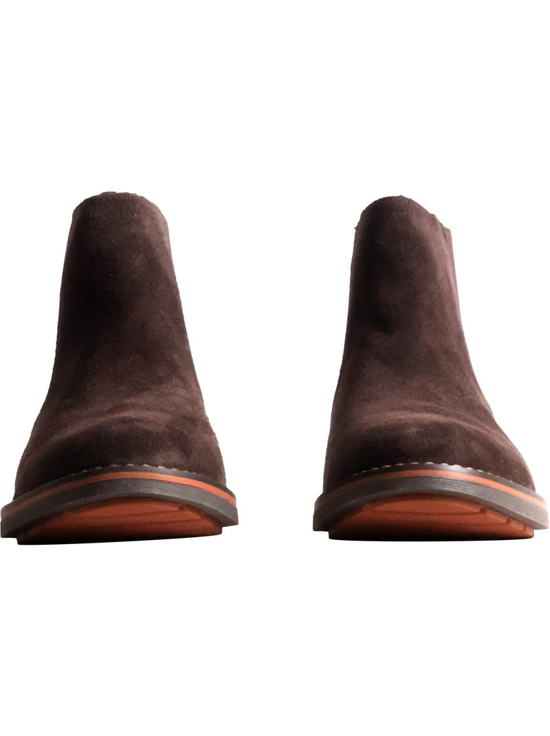 Bottine cuir xti Marron - Kiabi