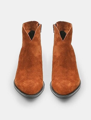 Bottine de cow-boy en daim BATA