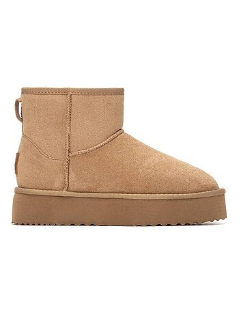 Bottines femme fourrées