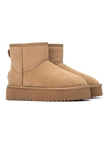 Bottines femme fourrées