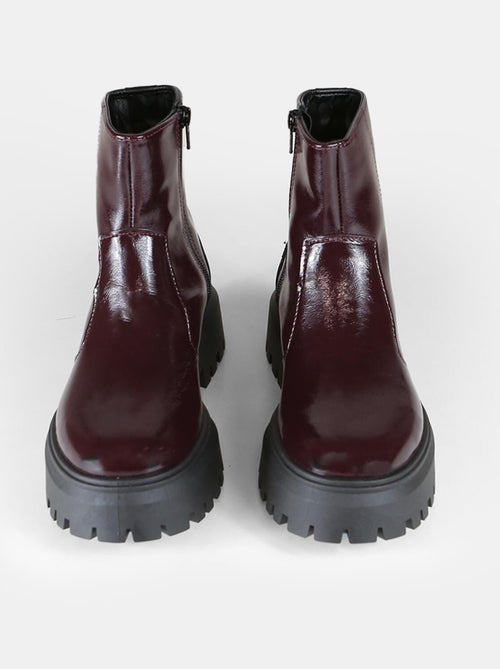 Bottine effet vernis BATA - Kiabi
