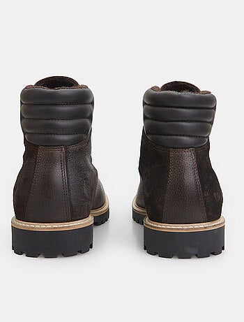 Bottine en cuir avec semelle track BATA