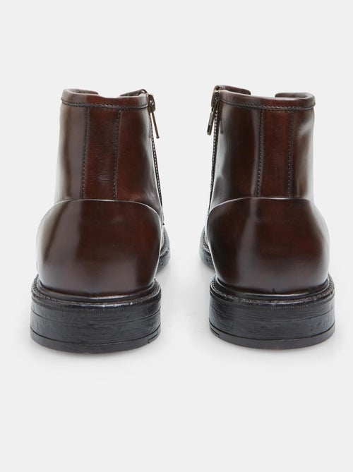 Bottine en cuir  BATA - Kiabi
